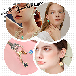 54шт 9 цвета акриловые подвески&nbsp;OACR-SC0001-07