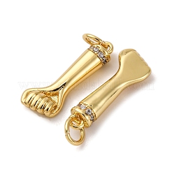 Латунные микро проложить кубического циркония подвески&nbsp;KK-P308-44G