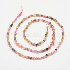 Натуральный турмалин шарик нити G-P279-45-2mm