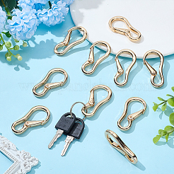 10 шт. Кольца пружинные затворные из сплава&nbsp;FIND-AR0006-69