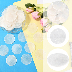 60 шт. подвески-соединители из натуральной ракушки Capiz&nbsp;BSHE-SC0001-32