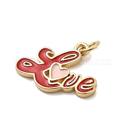 Латунь эмаль подвески&nbsp;KK-P338-33A-G