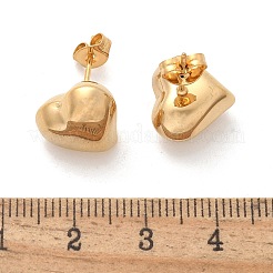 Серьги-гвоздики из нержавеющей стали 304 для женщин&nbsp;LS-EJEW-A130-04G