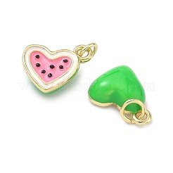 Латунь эмаль подвески&nbsp;KK-H259-11B-G02