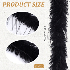 Волокнистый верх для украшенных вручную аксессуаров из искусственной шерсти&nbsp;FIND-CY0001-47B