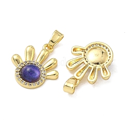 Латунные микро проложить кубического циркония подвески&nbsp;KK-C158-02G