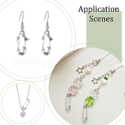 Наборы для самостоятельного изготовления бижутерии из скрепок&nbsp;DIY-AR0004-10