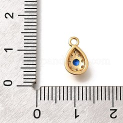 Латунные микро проложить кубического циркония подвески&nbsp;KK-K294-10G