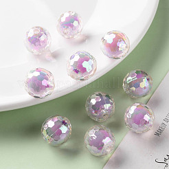 Прозрачные акриловые бусины&nbsp;TACR-S152-14B-A03