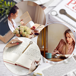 16 шт. 8 стиля линейка закладка из сплава кабошон оправы&nbsp;FIND-NB0004-42