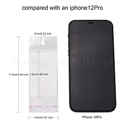 Прямоугольник целлофана сумки&nbsp;OPC-F001-03B