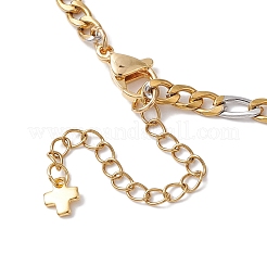 Цепи Фигаро из нержавеющей стали 304 для мужчин&nbsp;NJEW-JN05037