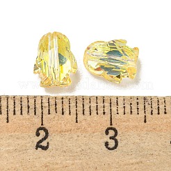 Гальванические стеклянные бусины&nbsp;EGLA-A041-01-HP03