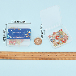 20шт 5 цвета подвески из сплава с покрытием стойки&nbsp;ALRI-SC0001-19