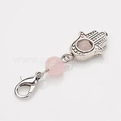 Сплавочные подвески тибетского стиля HJEW-JM00191