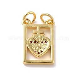 Стойки обшивки латунь микро проложить Циркон подвеску&nbsp;KK-E281-17G