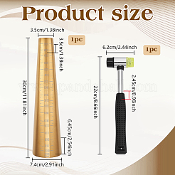 Ювелирный инструмент круглый браслет из нержавеющей стали оправка для браслета&nbsp;TOOL-BC0003-36B