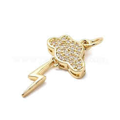 Латунные микро проложить кубического циркония подвески&nbsp;LS-KK-D105-04G