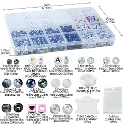Наборы для изготовления браслетов из акриловых и пластиковых бусин своими руками&nbsp;DIY-FS0006-42