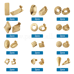 Фурнитура для сережек-гвоздиков из нержавеющей стали 304&nbsp;STAS-TA0004-29