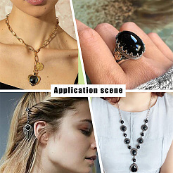 28 шт. 14 стиля кабошонов из натуральных и синтетических смешанных драгоценных камней&nbsp;G-HY0001-59