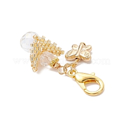 Стекло подвесные украшения&nbsp;HJEW-MZ00376-01