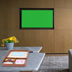 4 сетка прямоугольная плотность доски покрытая ПУ кожаной ювелирной пластиной&nbsp;ODIS-WH20003-10