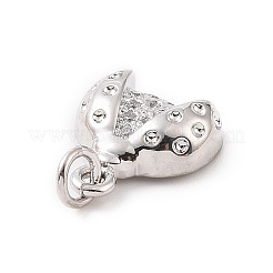 Латунные микро проложить кубического циркония подвески&nbsp;KK-C012-44P