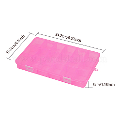 Пластмассовый шарик контейнеры&nbsp;LS-CON-WH0026-02A