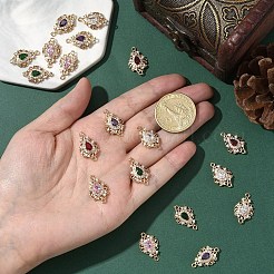 Латунные соединители с кубическим цирконием&nbsp;KK-YW0003-49LG-01