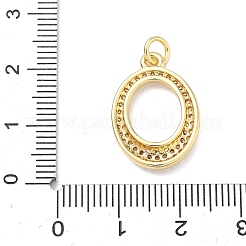 Латунные микро проложить кубического циркония подвески&nbsp;KK-H539-02G