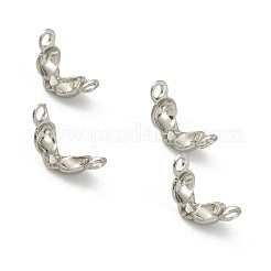 Наконечники бусин из нержавеющей стали марки 304&nbsp;STAS-G127-06P