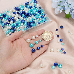 215 шт 80 г бусины из АБС-пластика имитация жемчуга&nbsp;KY-HY0001-19C