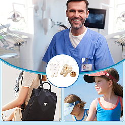 12 шт. зубчатый сплав эмалированные булавки для лацканов для одежды рюкзака&nbsp;JEWB-FG0001-60