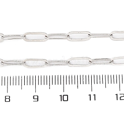 Латунные цепочки-скрепки ожерелья для женщин&nbsp;NJEW-D302-69P