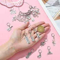 62 шт. 31-х стильные литые маркеры петель&nbsp;HJEW-CJ00058