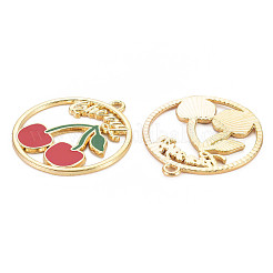 Подвески из эмали и сплава&nbsp;LS-ENAM-S126-107-NR