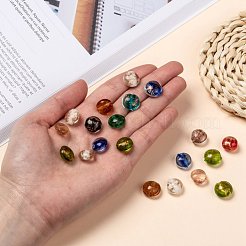 Бусины ручной работы бусины золотого песка&nbsp;SLFG12mmY-1