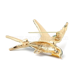 Булавки с птичьей эмалью&nbsp;LS-JEWB-S034-05G-B