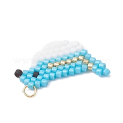 7 шт. подвески-птицы из бисера&nbsp;PALLOY-MZ01172