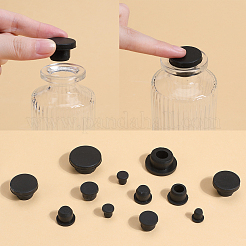 20 шт. 5 заглушки для отверстий из силикона&nbsp;AJEW-GF0008-06A