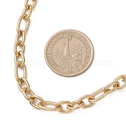 Цепочка Фигаро из нержавеющей стали 304&nbsp;NJEW-JN05706