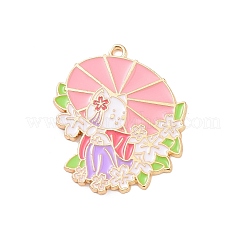 Подвески из эмали и сплава&nbsp;ENAM-M055-32G