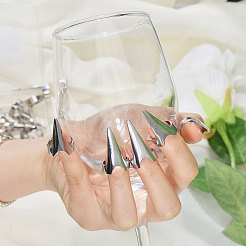 20 шт. инструмент для пробора волос на бороде из сплава&nbsp;RJEW-GL0001-01