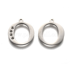 Подвеска в виде буквы из нержавеющей стали 304&nbsp;STAS-Y006-61P-O