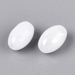 Непрозрачные цвета блестящие стеклянные бусины&nbsp;SEED-N008-02A-01