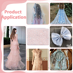 Ткани из органзы&nbsp;DIY-WH0622-098B