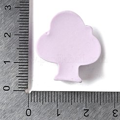 Сиреневые милые кабошоны из непрозрачной смолы&nbsp;RESI-L046-A03