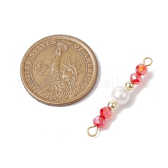 12 шт. 12-х цветные круглые подвески-соединители из стекла и ракушки&nbsp;PALLOY-JF02902