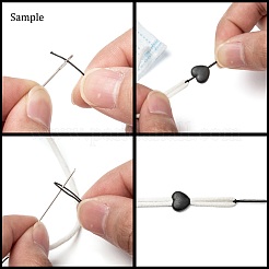 Сердце ПВХ пластиковый шнур замок для крышки рта&nbsp;KY-D013-04H